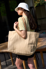 תיק גדול חאקי