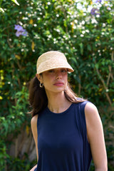 כובע קש מצחייה