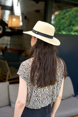 כובע רחב טבעי RON