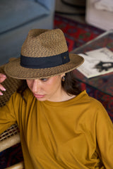 כובע חום מיקס BEACH