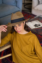 כובע חום מיקס BEACH