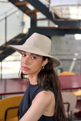 כובע לנשים קאובוי חאקי