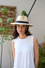 כובע רחב טבעי RON