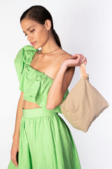 תיק קלאץ' חאקי