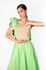 תיק קלאץ' חאקי